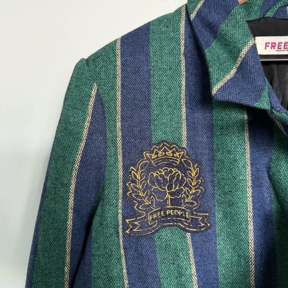 Free People Betty Striped Blazer - Picture 7 of 9